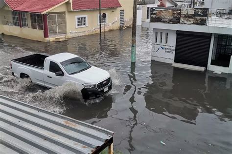 Primeras Lluvias Por Tormenta Tropical Sara Inundan Calles De Chetumal