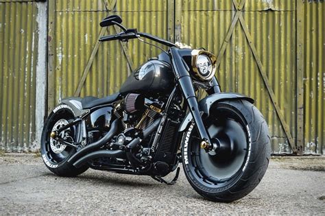 This Sinister Custom Harley-Davidson Fat Boy Promises A, 56% OFF