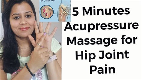 5 Minutes Hip Joint Pain Massage Sujok Acupressure Therapy And Seed Therapy On Hands And Feet