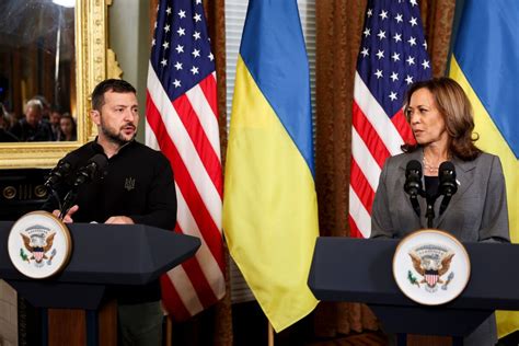 War In Ukraine Harris Assails Trump For Pushing Kyiv To Negotiate With