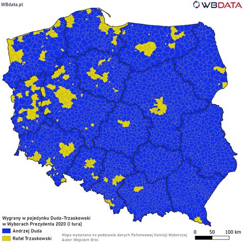 Poland. Presidential Election 2020 - Electoral Geography 2.0