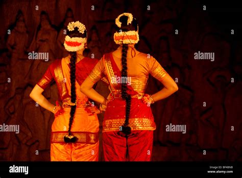 A indian Bharatanatyam dancer during a classical indian dance festival ...