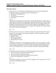 SPE 3300 Quiz 2 Chapter 2 Questions Docx When The Multidisciplinary