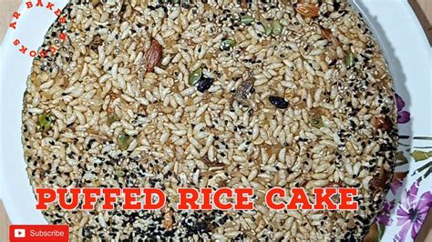 How To Make Puffed Rice Cake Healthy Rice Cake Ar Bakes N Cooks