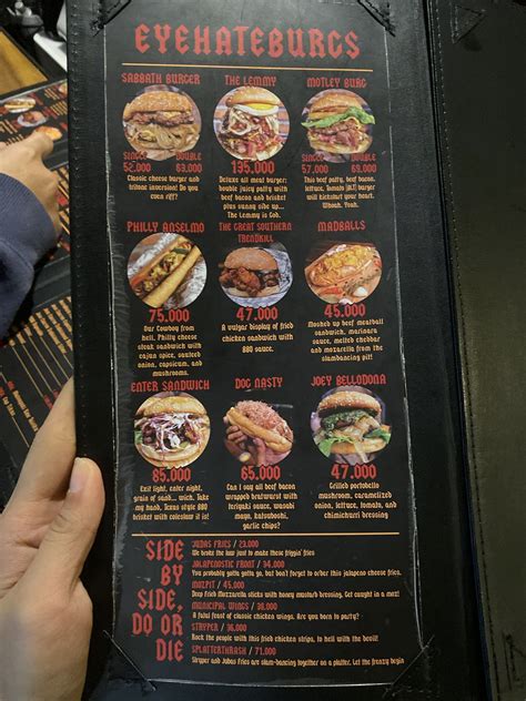 Lawless Jakarta Burger Lawless Burgerbar Menu Menu For Lawless