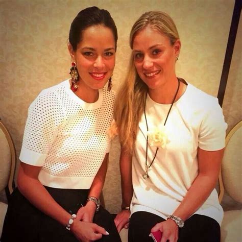 Ana Ivanovic And Angelique Kerber