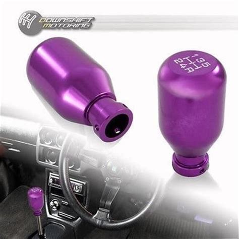 Sell Universal 5 Speed Manual Aluminum Gear Stick Shift Knob Race Shifter Jdm Purple In Rowland