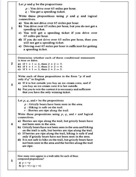 Solved Let P And Q Be The Propositions P You Drive Over 65