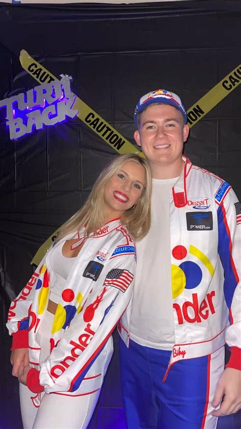 Ricky Bobby And Wife Couples Halloween Costume🎃 Ricky Bobby Halloween Costumes For Teens