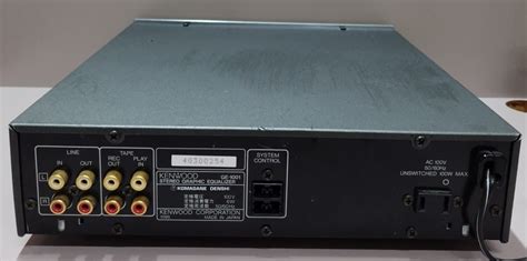 Yahoo オークション K Kenwood Ge 1001 パラメトリックイコライザー