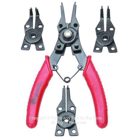 SNAP RING PLIERS Interchangeable Heads 5 Pc Hobby Tools Pittsburgh