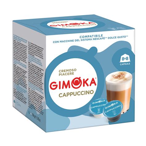 Gimoka Cappuccino 16 Kapsler Til Dolce Gusto For Kr 44 00