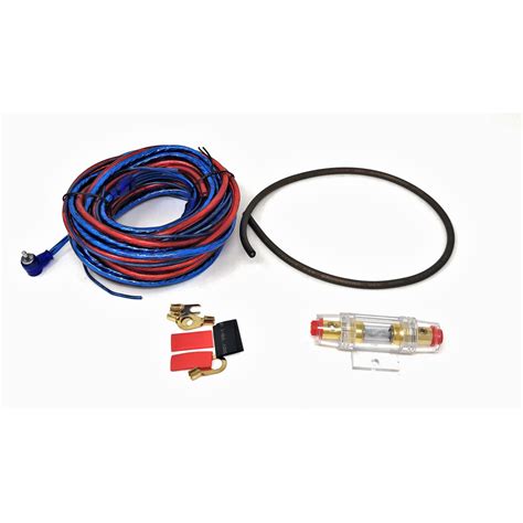 Kit Completo Di Cavi Rca Audio Per Installazione Amplificatore Auto Subwoof