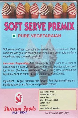 Powder Strawberry Softy Premix Packaging Type Pouch At Rs 160 Kg In