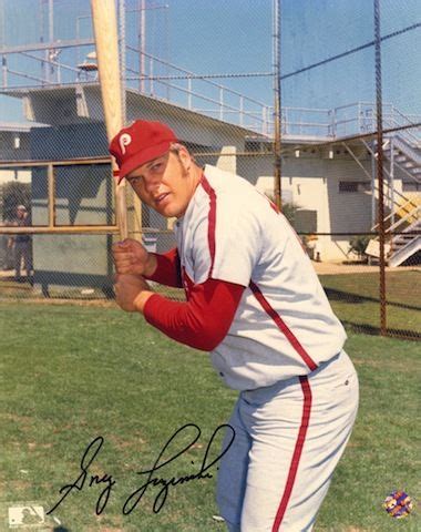 Autographed Greg Luzinski Philadelphia Phillies X Photo Phillies