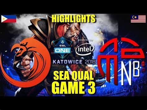 Tnc Vs New Beginning Esl One Katowice Sea Quater Final Bo