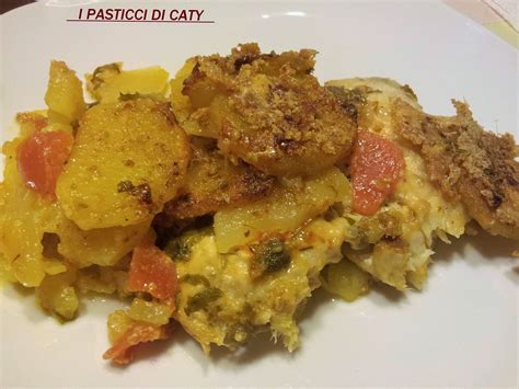 Filetto Di Cernia Al Forno Con Patate Al Gratin