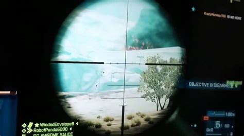 Long Distance Battlefield 3 Sniper Shot Youtube