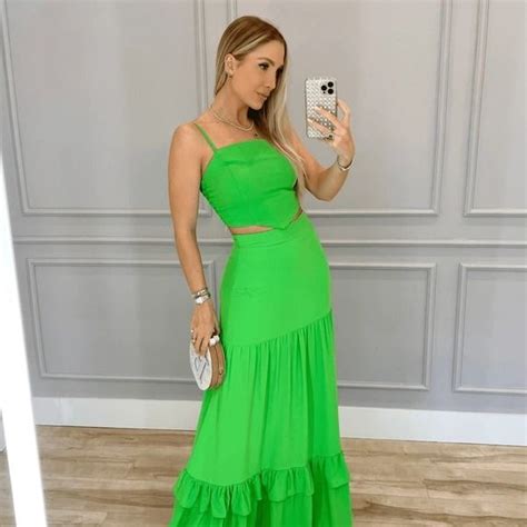 Conjunto Telma Verde Comprar Em Chicas Store