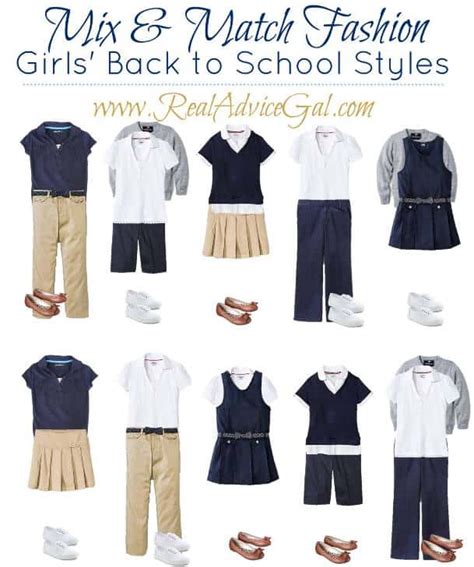 Back to School Girl's Uniform - Real Advice Gal