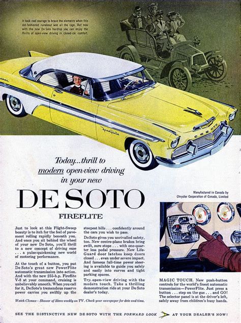 Desoto Fireflite Sportsman Hardtop Canada Desoto Antique Cars