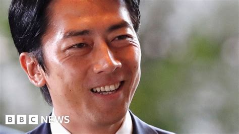 Shinjiro Koizumi A Rising Star In Japanese Politics Bbc News