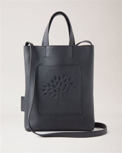 Mulberry X Miffy Small Tote Black Heavy Grain Mulberry X Miffy