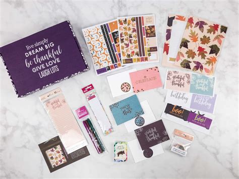 Erin Condren Seasonal Surprise Box Reviews Get All The Details At