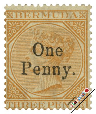 Bermuda Pence Definitive Stamps