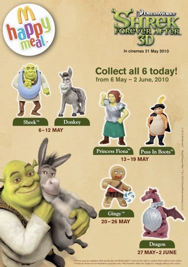 Happy Meal Toys Collection Fan Site McD Happy Meal Shrek Forever