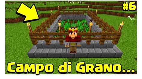 Farm Di Grano Semplice E Veloce Minecraft Ita Youtube