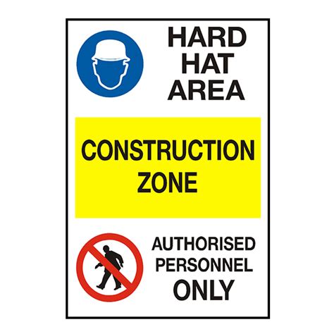 Construction Zone Sign - Banner House