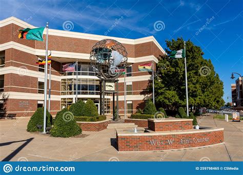 The OSU Wes Watkins Center on the Oklahoma State University Campus in ...