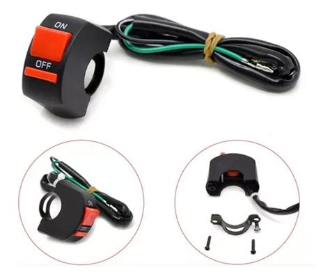 Switch Apagador Interruptor De Auxiliares Moto Bici Luces Meses Sin