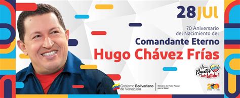 70 aniversario del Natalicio del Comandante Eterno Hugo Chávez Frías