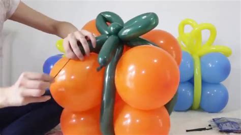 Como Hacer Caja De Regalos Con Globos Para Decorar Tus Fiestas YouTube