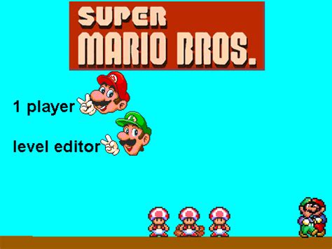 Super Mario Bros Scratch