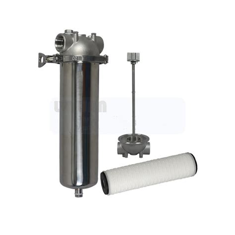 10 Inch Stainless Steel Metal Water Filter Housing Lvyuan