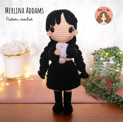 Crochet Pattern Merlina Wednesday Addams Amigurumi Pdf Lupon Gov Ph