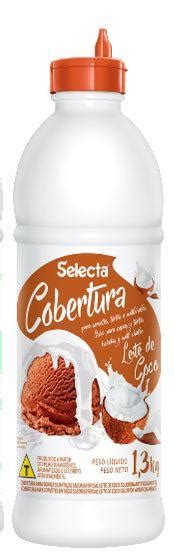 Cobertura De Sorvete Coco Queimado Select Cobertura Para Sorvete