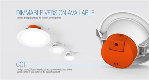 Dl Economy Smd Led Downlight Kits Upshine Lighting