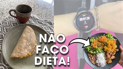 UM DIA COMIGO Alimentação SAUDÁVEL Treino Receitas YouTube