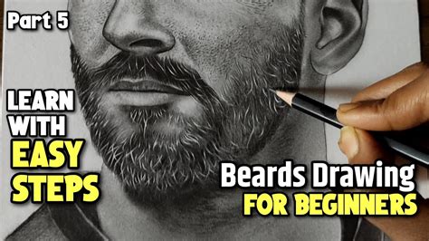 Beard Drawing How To Draw Beards Tutorial Lesson 5 Youtube