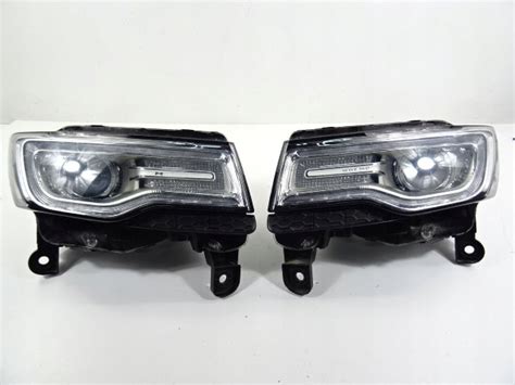 Jeep Grand Cherokee Wk Lampa Przednia Lewa Prawa Komplet Europa