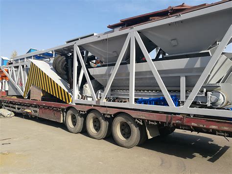 Yhzs Mobile Concrete Batching Plant