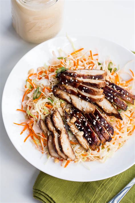 Asian Sesame Chicken Salad Momsdish