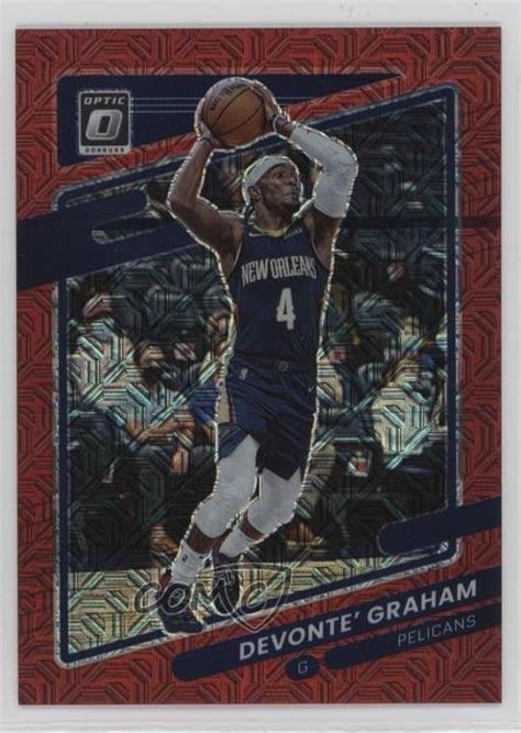 2021 22 Panini Donruss Optic Choice Red Prizm 88 Devonte Graham 120