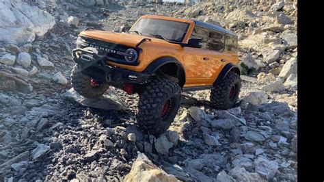 Ford Bronco Trx 4 Traxxas Rock Crawling Youtube