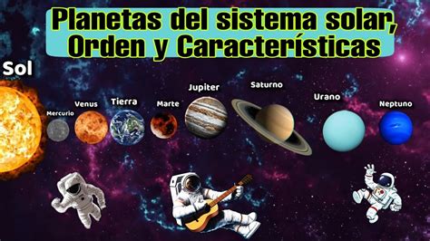 Planetas Del Sistema Solar En Orden Youtube