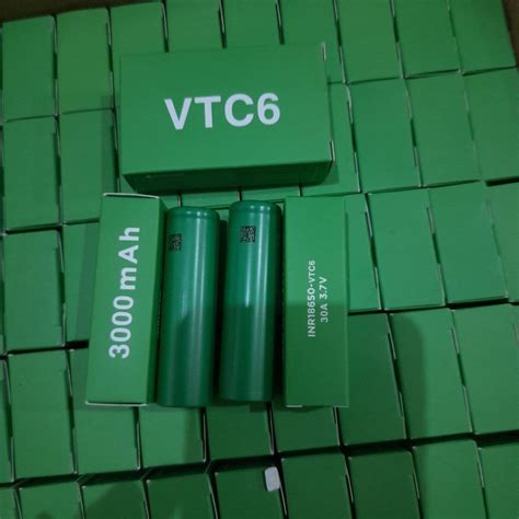 Jual Batrei Vtc6 Authentic Batrai 18650 SoNY VTC6 VTC 6 3000 MAh 30A